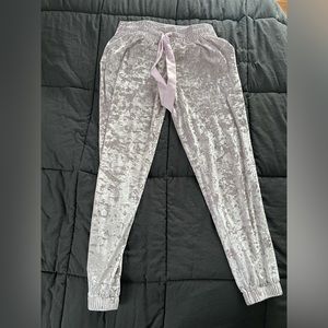Velvet / velour Victoria’s Secret joggers / pajamas